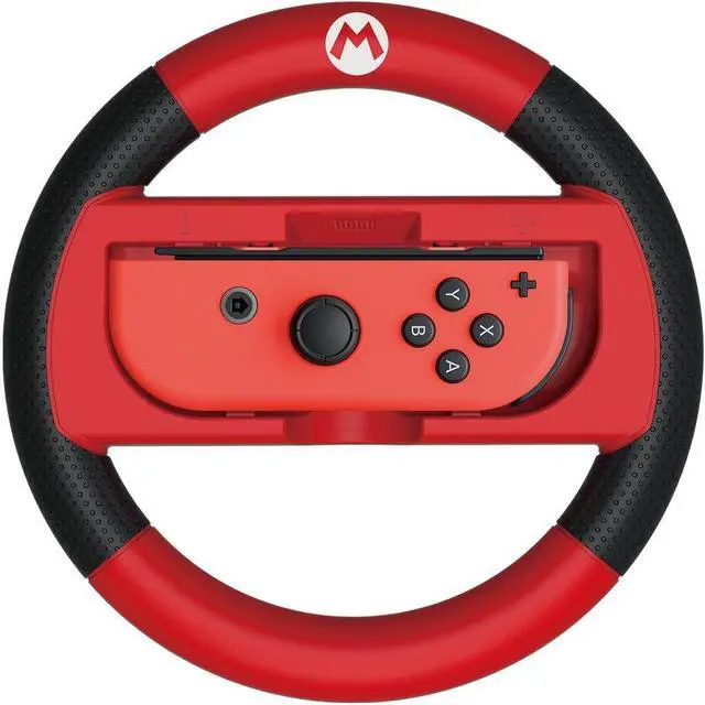 Alt view image 2 of 4 - Joy-Con wireless wheel for Nintendo Switch Mario ver. [Hori]