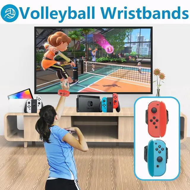 Alt view image 7 of 7 - KUNSLUCK Switch Sports Accessories Bundle for Nintendo Switch Sports, 12 in 1 Nintendo Switch Sports Family Accessories Kit Compatible with Switch/Switch OLED