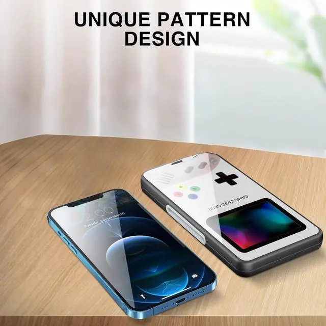 Alt view image 6 of 7 - HEIYING Switch Game Card Case for Switch 2 /OLED / Lite,Custom Pattern Game Cards Holder with 24 Games Card Slots and 24 Micro SD Cards Slots for Easy to Carry