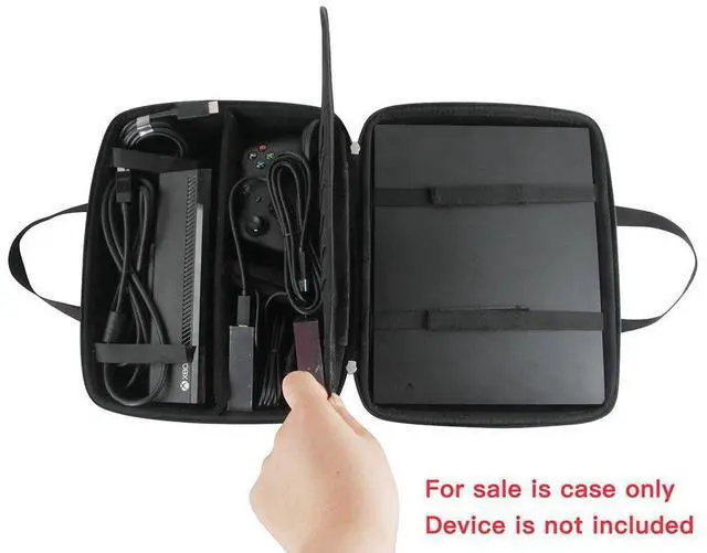 Alt view image 4 of 7 - Hermitshell Travel Case Fits Xbox One X 1TB Console + Kinect Sensor + Wireless Controller