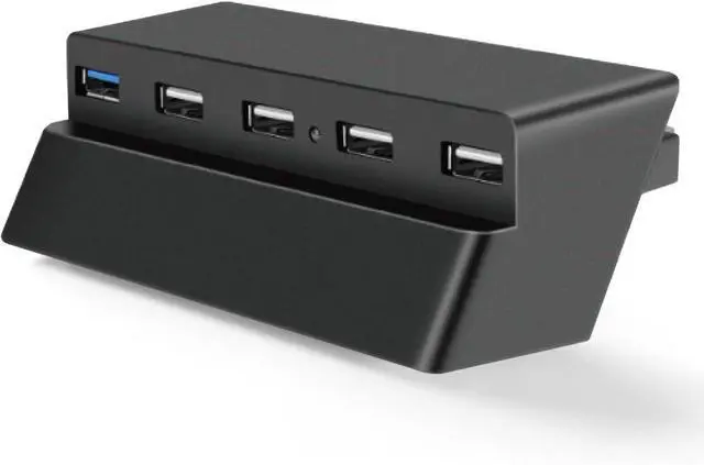Main image of TNP 5 Port USB Hub for PS4 Slim Edition - USB 3.0/2.0 High Speed Extender Adapter Accessories Expansion Hub Connector Splitter Expander for PlayStation 4 Slim Gaming Console (for PS4 Slim ONLY)