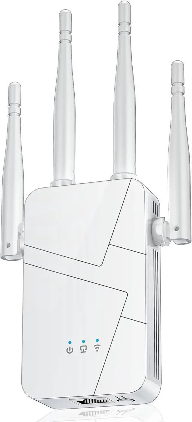 Main image of 2025 WiFi Extender Signal Booster for Home, 15000sq.ft Wireless Internet Repeater, Long Range WiFi Booster and Signal Amplifier w/Ethernet Port, WiFi Router Extender Support 99% Devices, 1-Tap Setup