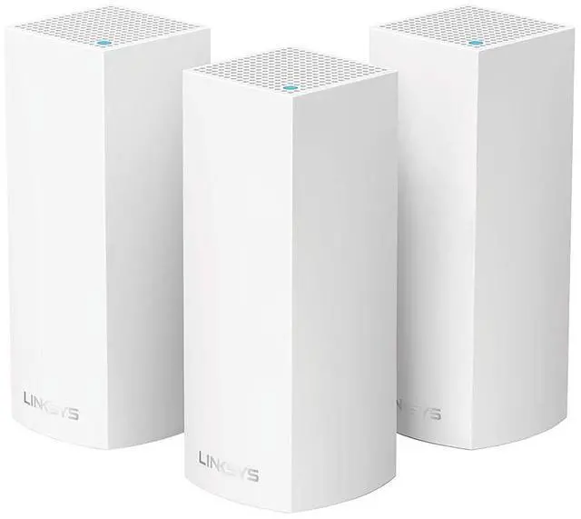 Main image of Linksys Velop Mesh Home WiFi System, 6,000 Sq. ft Coverage, 60+ Devices, Speeds up to (AC2200) 2.2Gbps - WHW0303