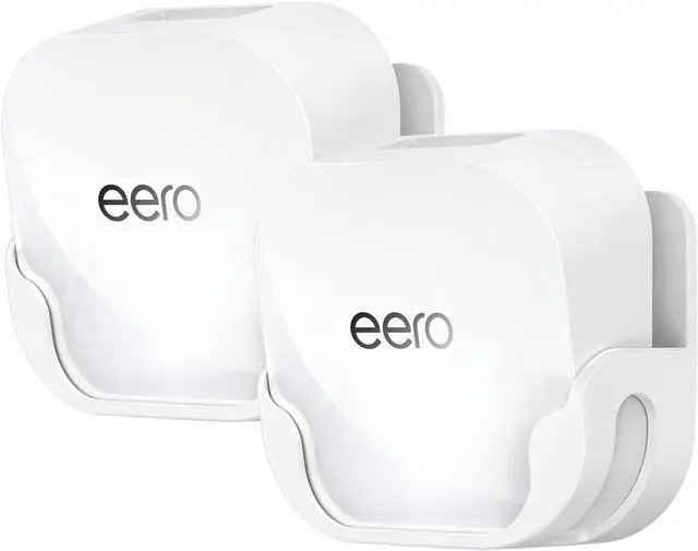 Main image of XLTTYWL eero 7 Wall Mount Kit, erro 7 Mount Bracket Optimize Space&Cable Management Accessories eero WiFi 7 Compatible with eeros 7 Extender Dual-Band Mesh Wi-Fi 7 Router (White, 2 Pack)