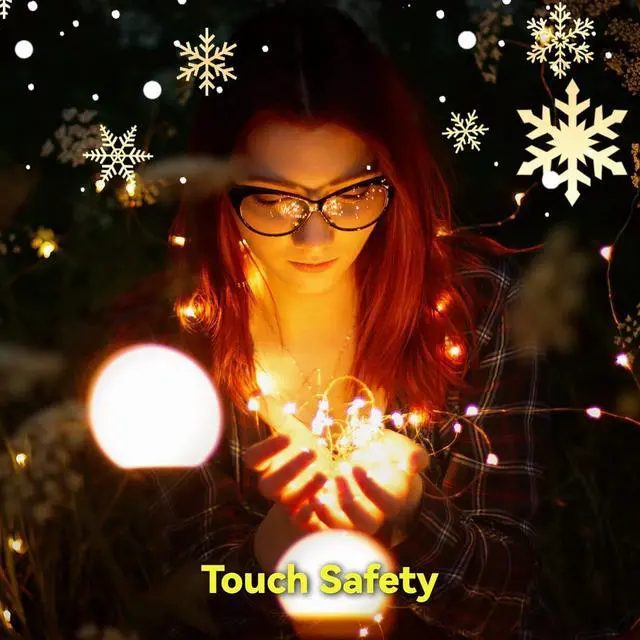 Alt view image 7 of 7 - Dailyart Fairy Lights Plug in, 1000 Led Fairy Lights with Remote 75Ft Super Long Warm with Timer Small Twinkle Light Waterproof String Light for Bedroom Outdoor Indoor,Gold Wire