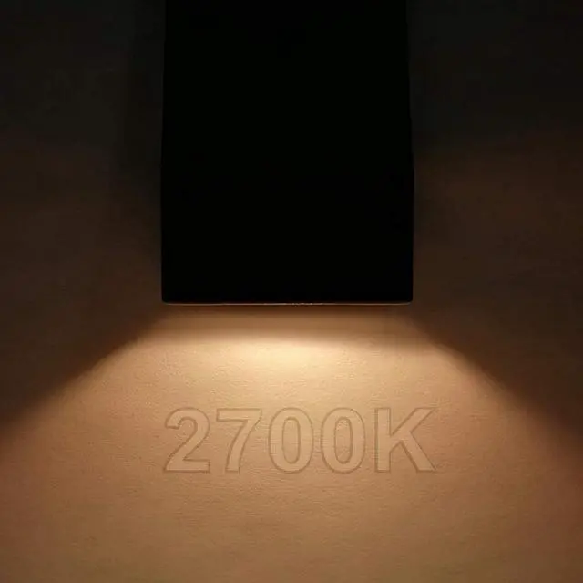 Alt view image 7 of 7 - GKOLED Low Voltage LED Wedge Deck Rail Light, Landscape Railing Post Fence Accent Lighting, 2W 2700K Integrated LED Chips, Die-cast Aluminum, Powder Coated Finish, 12V AC/DC, IP65 Rated, Black, 6-Pack