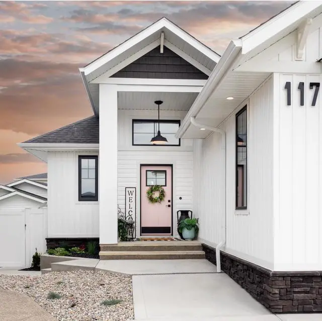 Alt view image 5 of 7 - Steel Lighting Co. Manhattan Warehouse Light | Ceiling Mounted Pendant | 20 inch Dome | 12 inch Stem | Large Steel Barn Light Made in America | Green Exterior/White Interior