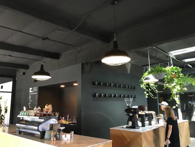 Alt view image 4 of 7 - Steel Lighting Co. Manhattan Warehouse Light | Ceiling Mounted Pendant | 20 inch Dome | 12 inch Stem | Large Steel Barn Light Made in America | Green Exterior/White Interior