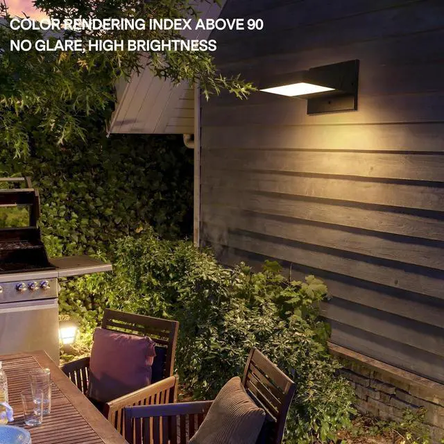 Alt view image 6 of 7 - Outdoor Wall Light 350° Rotate Modern Wall Sconce Minimalist Style Wall Mount Light Aluminum Outside Light Fixture No Glare high Brightness 3000K LED Warm Lights for Porch/Front Door