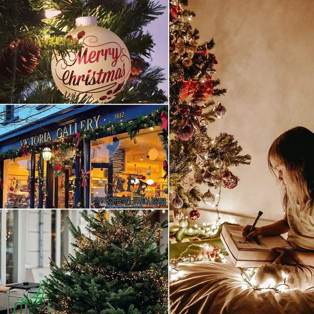 Alt view image 6 of 7 - LED Christmas Mini Lights, 75 Feet 200 LED Clear Bulbs String Lights with 8 Light Modes, Connectable Fairy Lights Plug in for Outdoor Xmas Trees Garland Wreath Holiday Decorations, Warm White