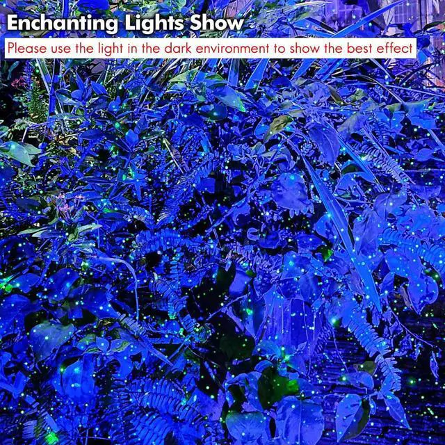 Alt view image 2 of 7 - Firefly Garden Lights Laser Star Projector, Outdoor Decorative Lighting with Blue Nebula for Garden Indoor Outdoor