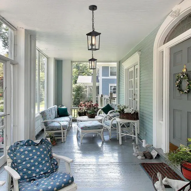 Alt view image 2 of 7 - Outdoor Pendant Light Fixture, Farmhouse Exterior Anti-Rust Hanging Lights with Adjustable Chain, Black Ceiling Outdoor Light with Clear Glass, Hanging Lantern for Front Door, Entry, Porch, and Gazebo