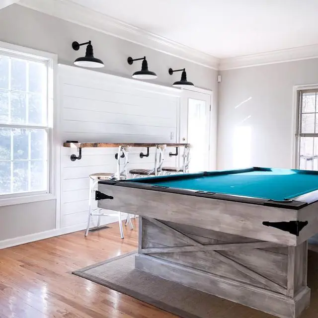 Alt view image 5 of 7 - Steel Lighting Co. Topanga Barn Light | Outdoor Wall Mounted | Farmhouse Garage Light Made in America | 14 inch Dome | 23 inch Gooseneck | Galvanized Exterior/Galvanized Interior