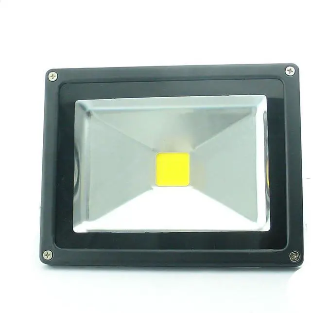 Alt view image 2 of 3 - QUANS 20W 12V 24V AC DC Ultra Bright White LED Security Wash Flood Light Floodlight Lamp High Power Black Case Waterproof IP65 Superbright 6000K 6500K (Cool White), 12-24V Input Low Voltage