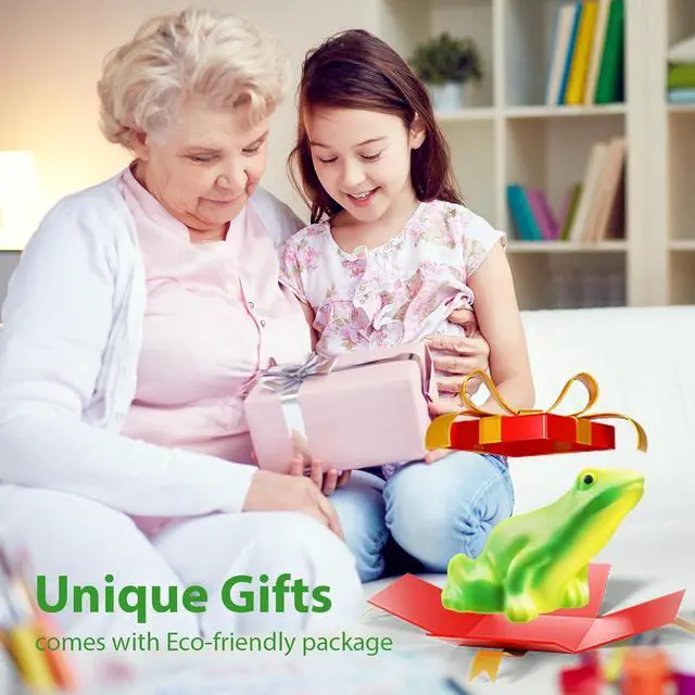 Alt view image 5 of 7 - Solar Frog Path Lights Outdoor for Garden Art Decor,6PACKS Frog Easter Gifts Decorations,Frog Lights for Housewarming Gifts,Lawn Ornament,Garden Decor Gifts for House,Women,Mom Day,Grandma