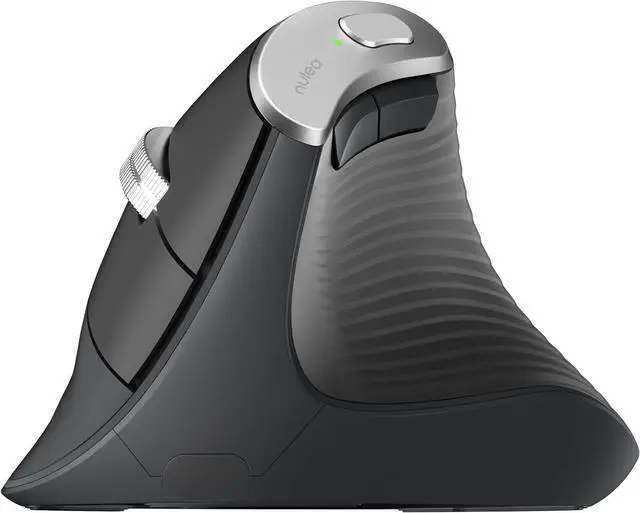 Main image of Nulea M510 Vertical Mouse Wireless, Ergonomic Mouse for Comfy Tracking, 3 Adjustable DPI (800-1200-1600), 2.4G Wireless Vertical Mouse with 6 Buttons, Compatible with Windows, Mac OS, Laptop, PC, Grey