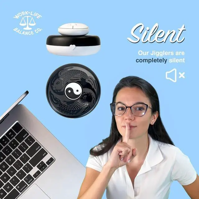 Alt view image 4 of 7 - Noiseless Mouse Jiggler, Cordless Device (No ON/OFF Switch, Ultra Low Power) No USB, No Software Required- Keeps Computer Awake - Mechanical and Undetectable Mouse Mover, 1-2 Years on AA Battery