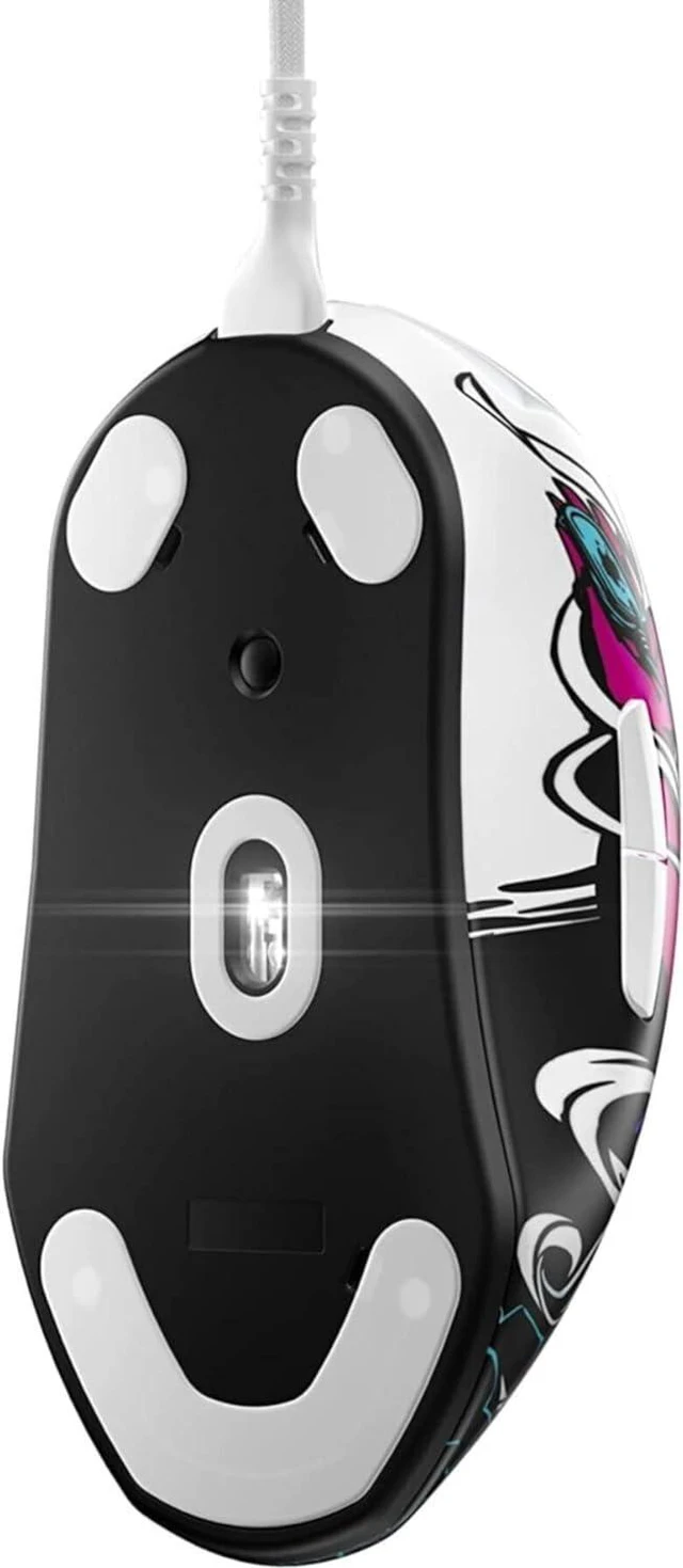 Alt view image 2 of 7 - SteelSeries Prime Neo Noir - FPS Gaming Mouse 18,000 CPI TrueMove Pro Optical Sensor 5 Programmable Buttons Magnetic Optical Switches Brilliant Prism RGB Lighting