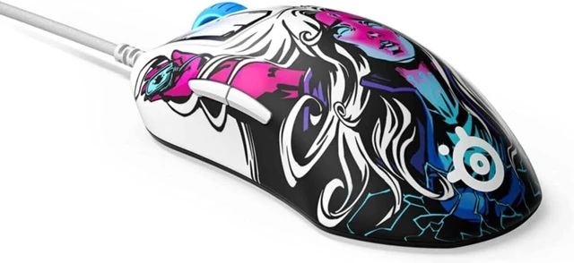 Alt view image 3 of 7 - SteelSeries Prime Neo Noir - FPS Gaming Mouse 18,000 CPI TrueMove Pro Optical Sensor 5 Programmable Buttons Magnetic Optical Switches Brilliant Prism RGB Lighting