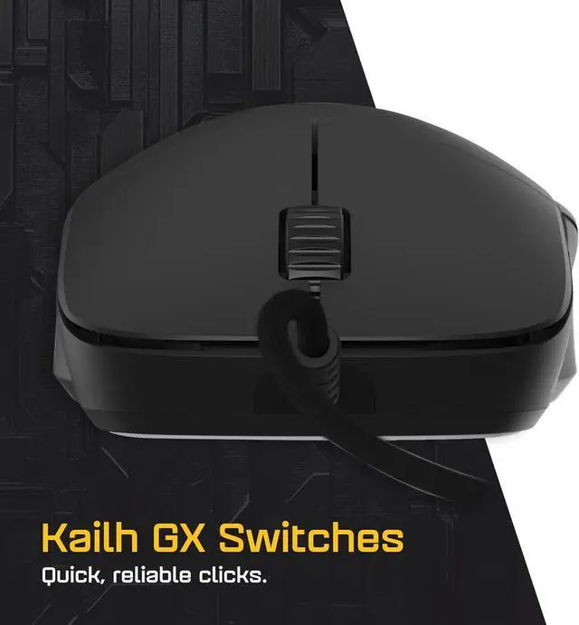 Alt view image 4 of 6 - ENDGAME GEAR XM2 8k Gaming Mouse  8000Hz Polling Rate, Kailh GX Switches, PixArt PAW3395 Sensor, Ultra-Light 52 g, Black Edition