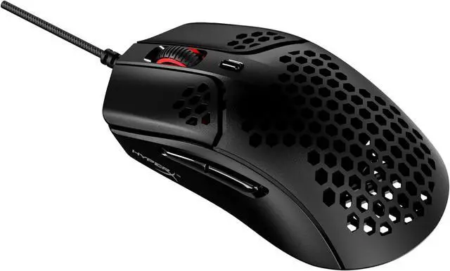 Main image of HyperX Pulsefire Haste  Gaming Mouse, Ultra-Lightweight, 59g, Honeycomb Shell, Hex Design, RGB, HyperFlex USB Cable, Up to 16000 DPI, 6 Programmable Buttons,Black