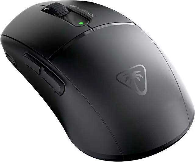 Alt view image 5 of 7 - Turtle Beach Burst II Air  2.4GHz Wireless Gaming Mouse: 47g Ultra Lightweight, Optical Switches, Symmetrical, 26K DPI Optical Sensor, Bluetooth, 120-hour Battery, USB-C Cable  Black