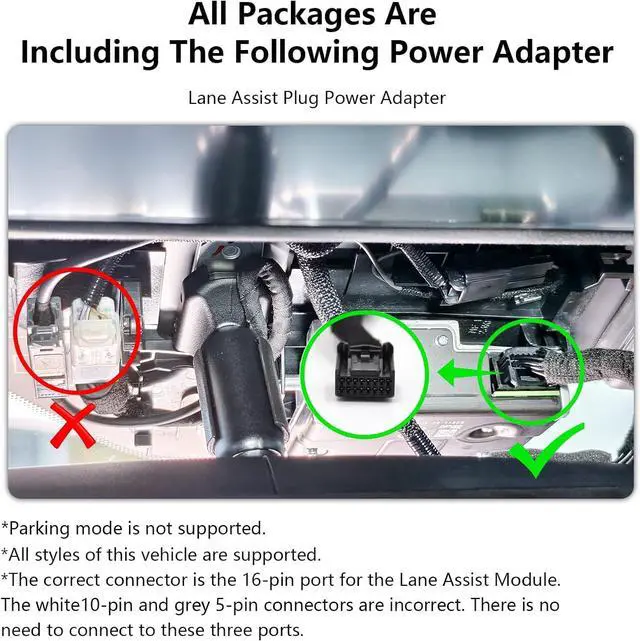 Alt view image 3 of 6 - Front 4K & Rear 1080P Dash Cam Custom fit for Toyota Corolla Cross & Corolla Cross Hybrid 2023 2024 2025 (Model A),LE L XLE,OEM Factory Look,2160P UHD Video,Built-in WiFi & APP,128GB Card