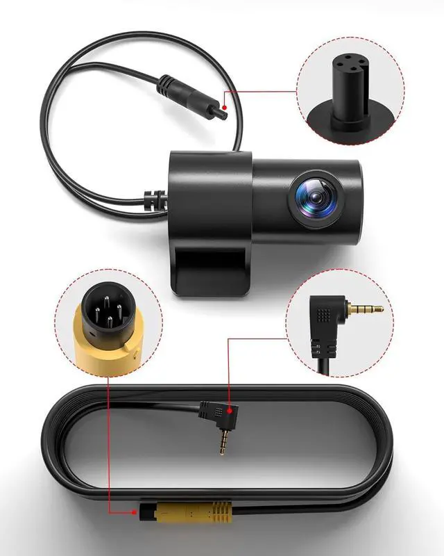 Alt view image 2 of 4 - REDTIGER in-Car Rear Camera for F7N F7NP F7NS,1080P Back Up Camera