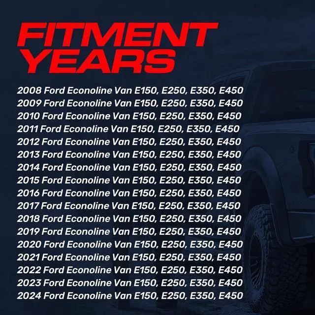 Alt view image 2 of 7 - Master Tailgaters Black Tailgate Handle with Backup Camera Replacement for Ford Econoline Van E150, E250, E350, E450 (2008-2024) | IP68 Waterproof | Parking Grid Lines Available | Easy to Install