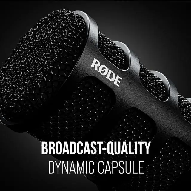 Alt view image 4 of 7 - RØDE PodMic USB Versatile Dynamic Broadcast Microphone With XLR and USB Connectivity for Podcasting, Streaming, Gaming, Music-Making and Content Creation
