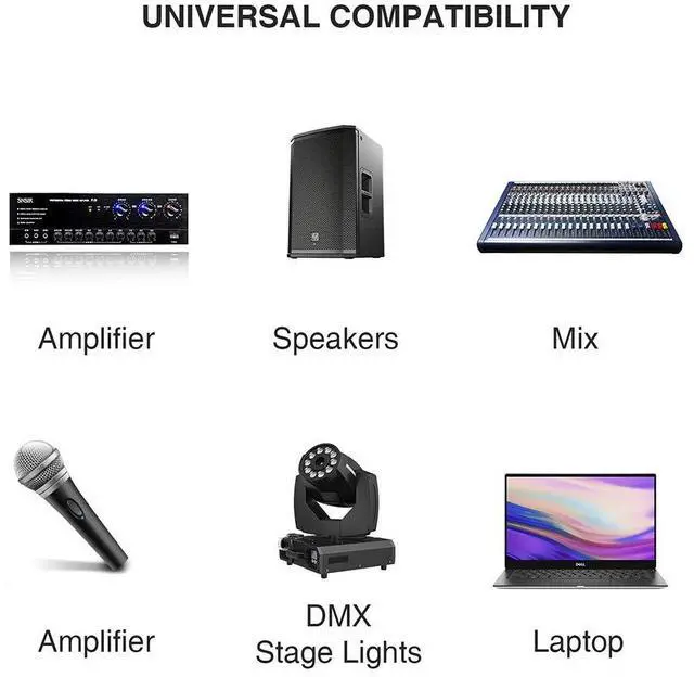 Alt view image 3 of 7 - Disino USB Microphone Cable,XLR Female to USB Mic Link Converter Cable for Microphones or Recording Karaoke Sing,10 feet