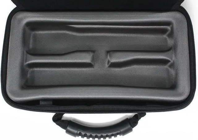 Alt view image 7 of 7 - LOUDmouth Dual Wireless Microphone Case | Hard Shell Travel EVA Storage Box for Two Wireless Mics | Hardshell Carrying Case | CASE ONLY | 12.5" x 7" x 3.25"