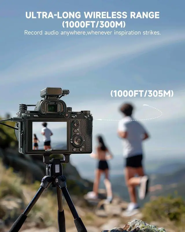 Alt view image 6 of 6 - Donner Wireless Lavalier Microphone VPM-20 Mobile Vesion for USB-C iPhone iPad Android, with Charging Box, Dual-Channels Mics, Plug-Play, 1000ft Range, 48KHz 24Bit, Noise Cancellation, 40h Use Max