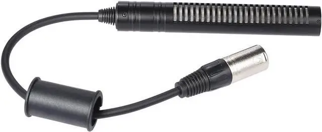Alt view image 3 of 5 - Andoer Video Recording Interview Photography Stereo Condenser Unidirectional Microphone Mic for Sony Panosonic Camcorders-XLR Interface