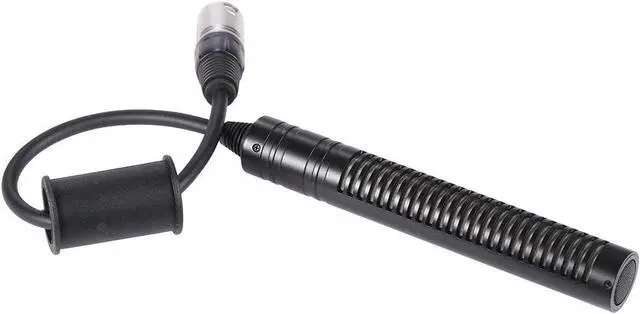 Alt view image 4 of 5 - Andoer Video Recording Interview Photography Stereo Condenser Unidirectional Microphone Mic for Sony Panosonic Camcorders-XLR Interface