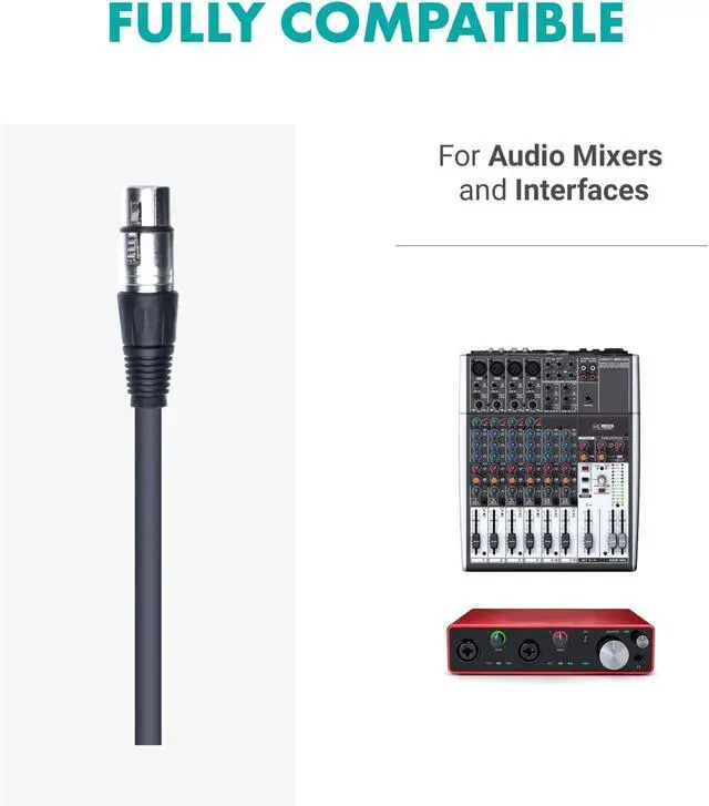Alt view image 6 of 7 - Movo PC-M6 Universal Cardioid Condenser Microphone with XLR and 3.5mm, Shock Mount, and Windscreen - Perfect for Podcasting, Live-Streaming, Gaming, Remote Work