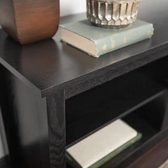 Alt view image 5 of 7 - Walker Edison Wren Classic 6 Cubby TV Stand for TVs up to 80 Inches, 70 Inch, Black