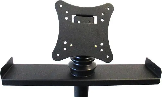 Alt view image 4 of 7 - Audio2000'S S420Y Portable Flat Screen Panel LCD LED TV Monitor Stand with Foldable Tripod Legs, Including a 100 X 100 mm Standard VESA Mounting Plate