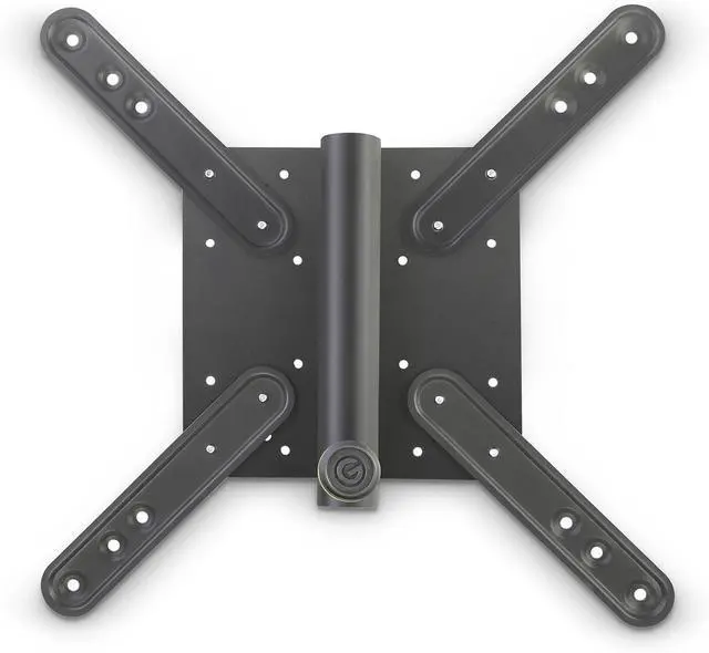 Alt view image 2 of 7 - 35 mm Pole Mount LCD TV Monitor Bracket with 7 VESA Hole Patterns