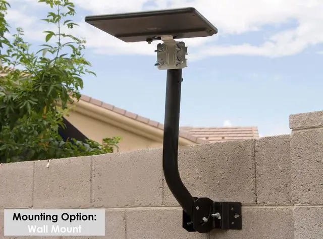 Alt view image 4 of 7 - Channel Master Universal Antenna - Sturdy Steel Adjustable Mount for Secure TV Antenna Installation, 1.5" Pole Diameter, Extends from 24"- 44", Weather-Resistant, 7" Wall Clearance