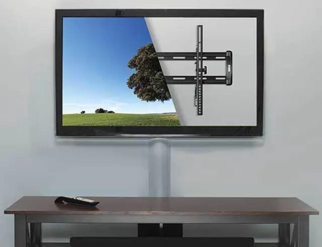 Alt view image 3 of 3 - Sanus Tilting F58c Flat Wall Bracket for 47 inch to 80 inch TVs inch