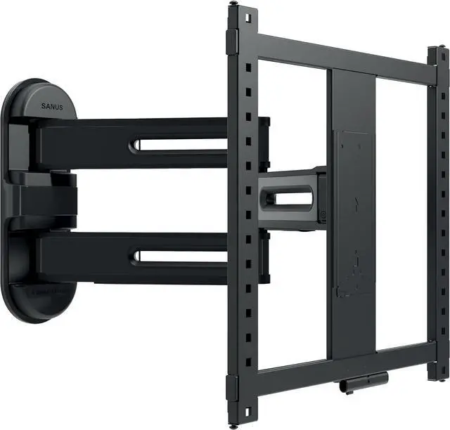 Main image of SANUS Height Adjustable Full Motion TV Wall Mount for 32 to 65 TVs  Raise or Lower TV 3 After Install  Maximizes Compatibility with Your Setup  3 Step DIY w/Smooth Extension, Tilt & Swivel