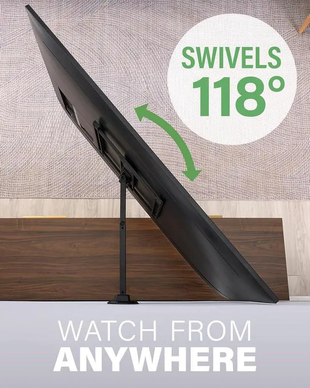 Alt view image 6 of 7 - SANUS Height Adjustable Full Motion TV Wall Mount for 32 to 65 TVs  Raise or Lower TV 3 After Install  Maximizes Compatibility with Your Setup  3 Step DIY w/Smooth Extension, Tilt & Swivel