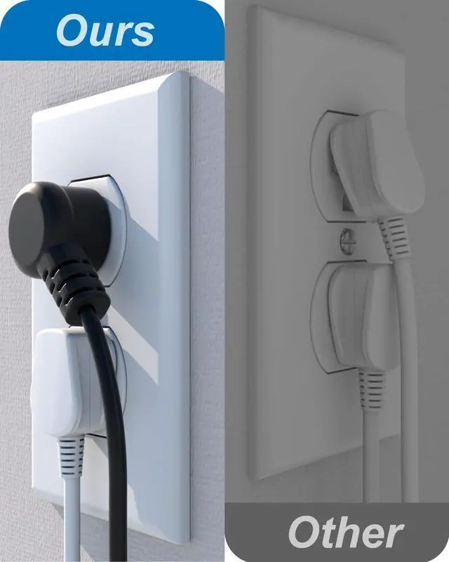 Alt view image 5 of 7 - Recessed Power Strip Extension - 10 Outlet Surge Protector with 6 AC - 2 USB-A18W and 2 USB-CPD20W Ports - Flush Mount Desk Outlet with 6 Feet Cord - for Conference Table (Black)