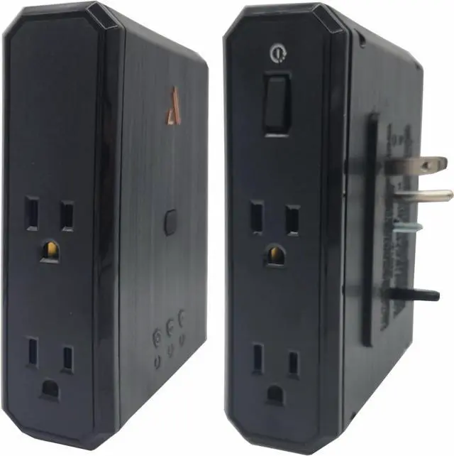 Main image of Austere III Series, Wall Power 4 Outlet Surge Protector, 2500 Joules, EMI/RFI Filtering, Flameless MOV, Overcurrent Protection, SmartFit Outlets, 4 Year Component Guarantee
