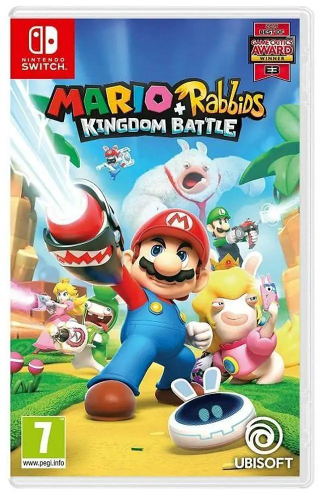 Main image of mario plus rabbids kingdom battle (nintendo switch)