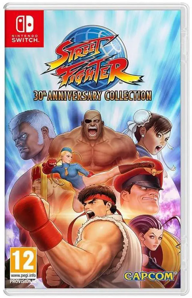 Main image of street fighter 30th anniversary collection (nintendo switch)