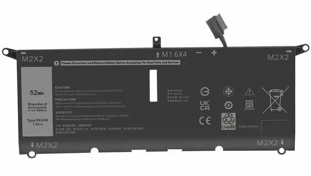 Main image of Tronovia DXGH8 BATTERY FOR DELL XPS 13 9370 9380 INSPIRON 13 7390 7391 2-IN-1 5390 0DRRP