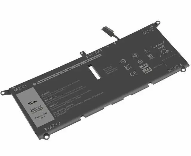 Alt view image 3 of 6 - Tronovia DXGH8 BATTERY FOR DELL XPS 13 9370 9380 INSPIRON 13 7390 7391 2-IN-1 5390 0DRRP
