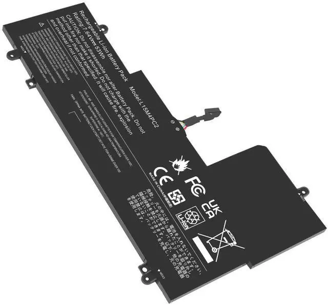 Alt view image 2 of 6 - Tronovia L15M4PC2 Battery For Lenovo Yoga 710-14IKB 710-14ISK 710-15IKB 710-15ISK 53Wh
